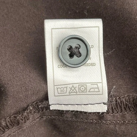 Monrow Asymmetrical Poplin Tie Shirt Dress in Black 100% Cotton, Size Small - Picture 14 of 14